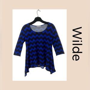 Wilde Women’s 3/4 Sleeve Tunic Top Size 1X